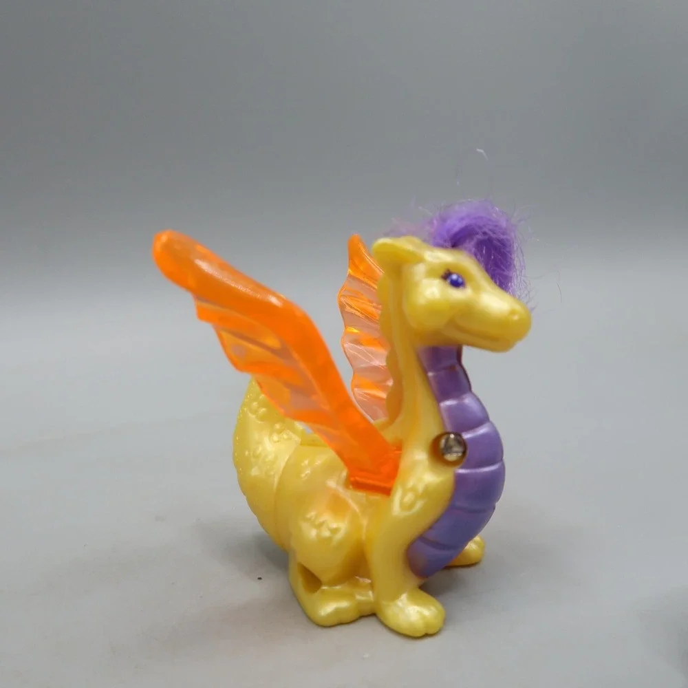 4 Vintage 1995 McDonalds Littlest Pet Shop Happy Meal Set Girl Cake Topper